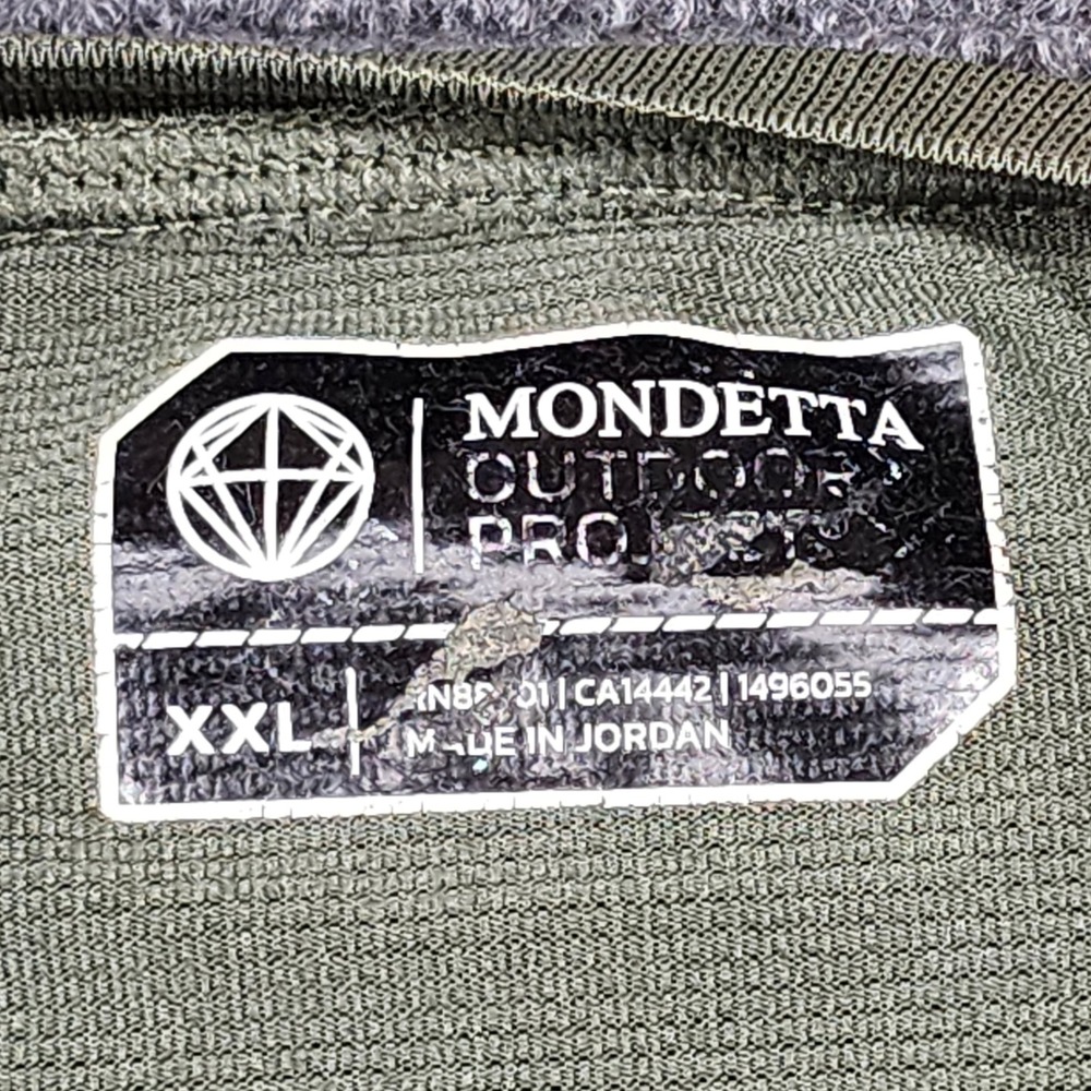 Mondetta Outdoor Project T-Shirt Mens XXL Green Short Sleeve‎ Performance - Picture 3 of 6